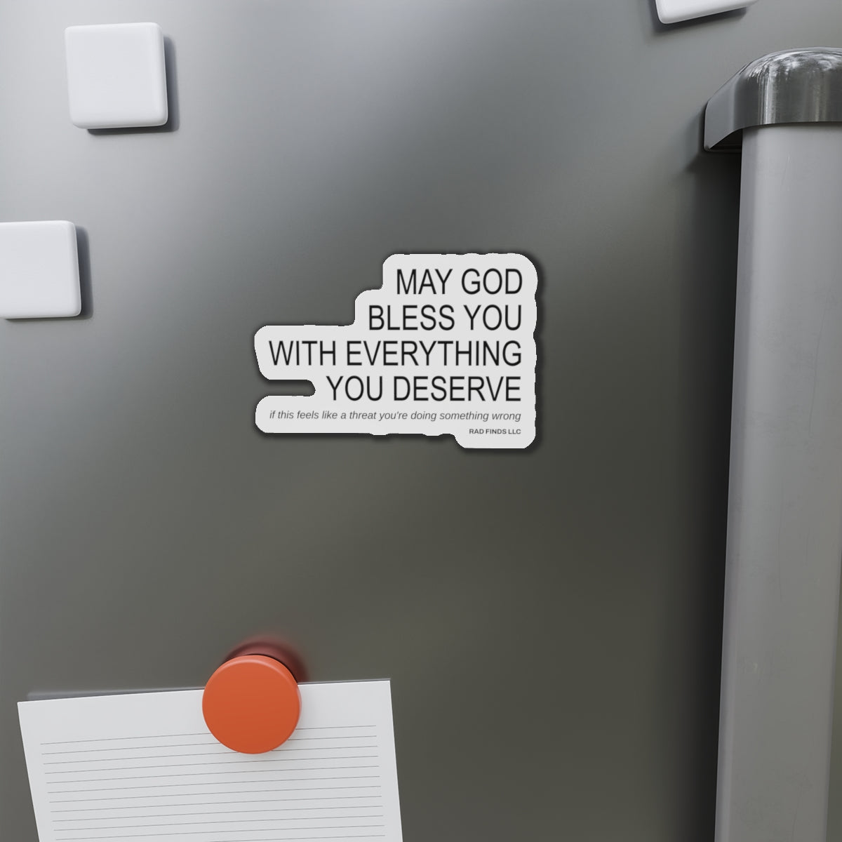 May God Bless You - Die-Cut Magnet - 1pc