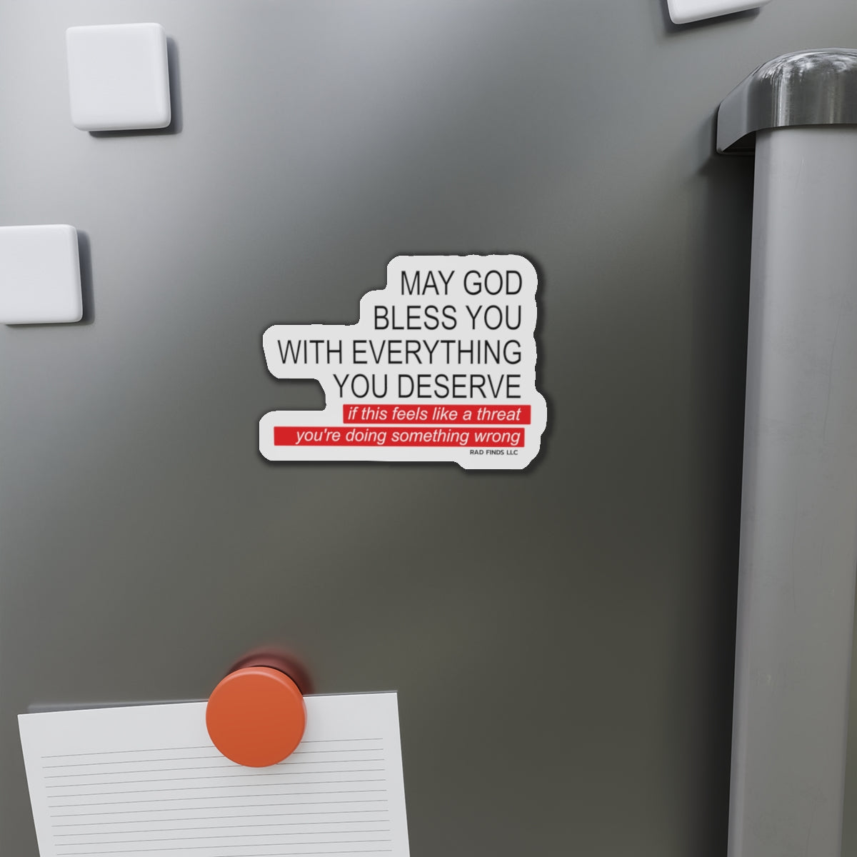 May God Bless You - Die-Cut Magnet - 1pc